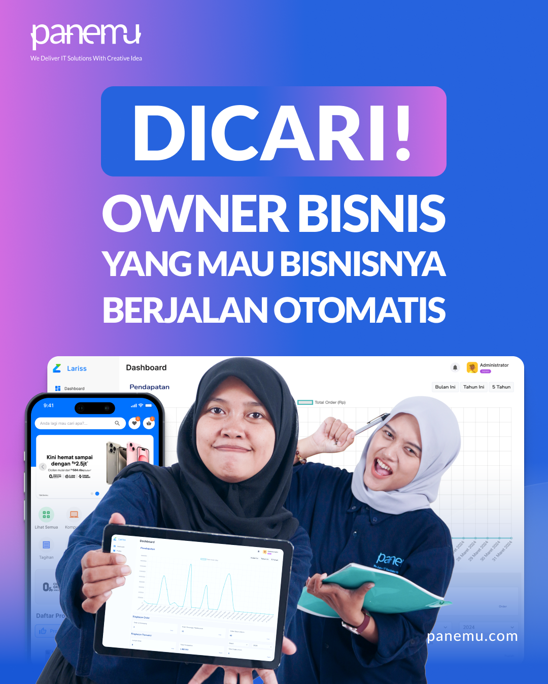 Ayo bisnis berjalan otomatis