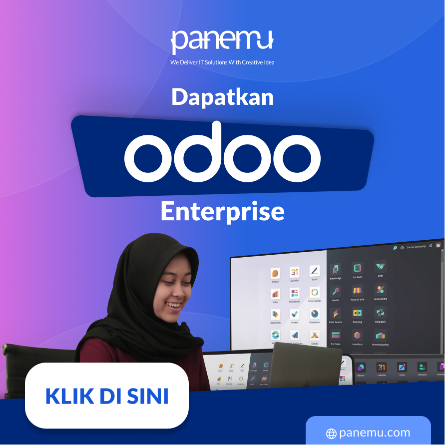 Dapatkan Odoo Enterprise Sekarang!